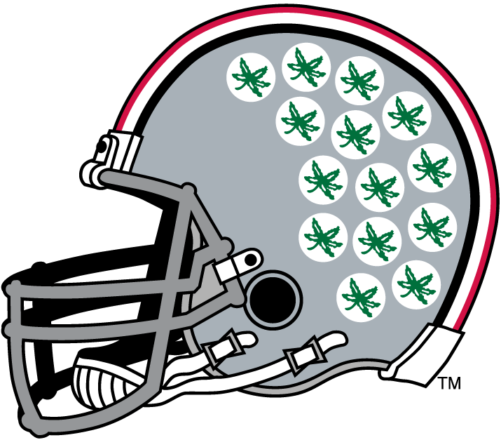Ohio State Buckeyes 1968-Pres Helmet Logo t shirts iron on transfers v2